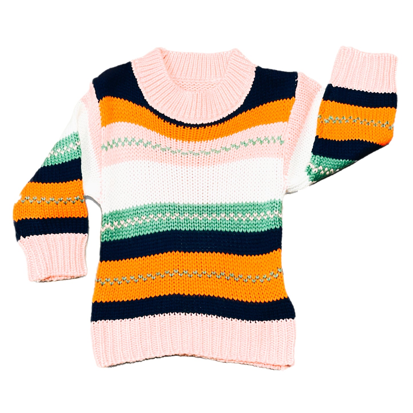 Multicolor Knit Sweater