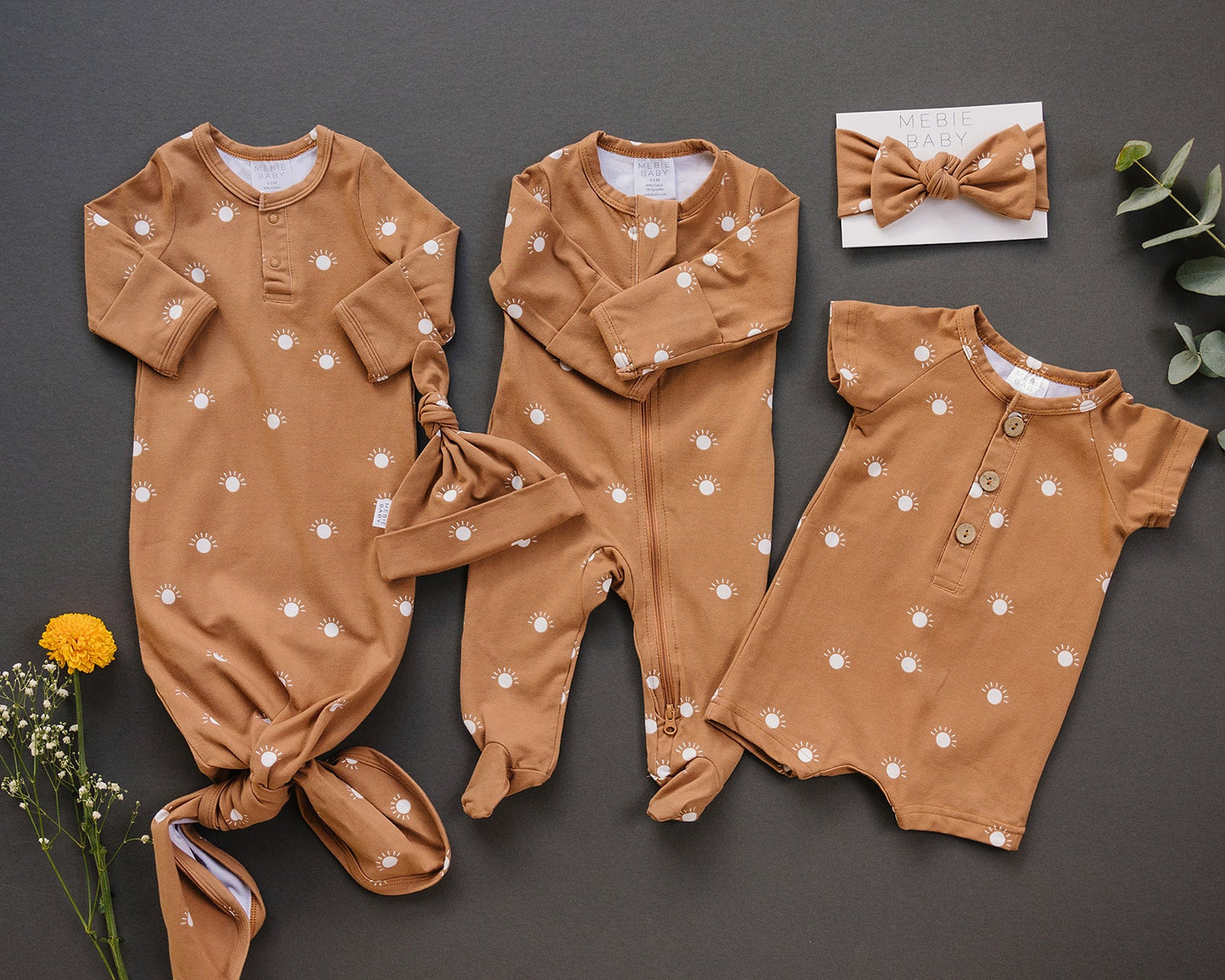 Mustard Suns Head Wrap