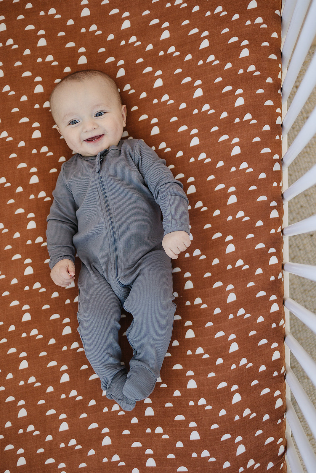 Arches Crib Sheet Freshly Picked + Mebie Baby