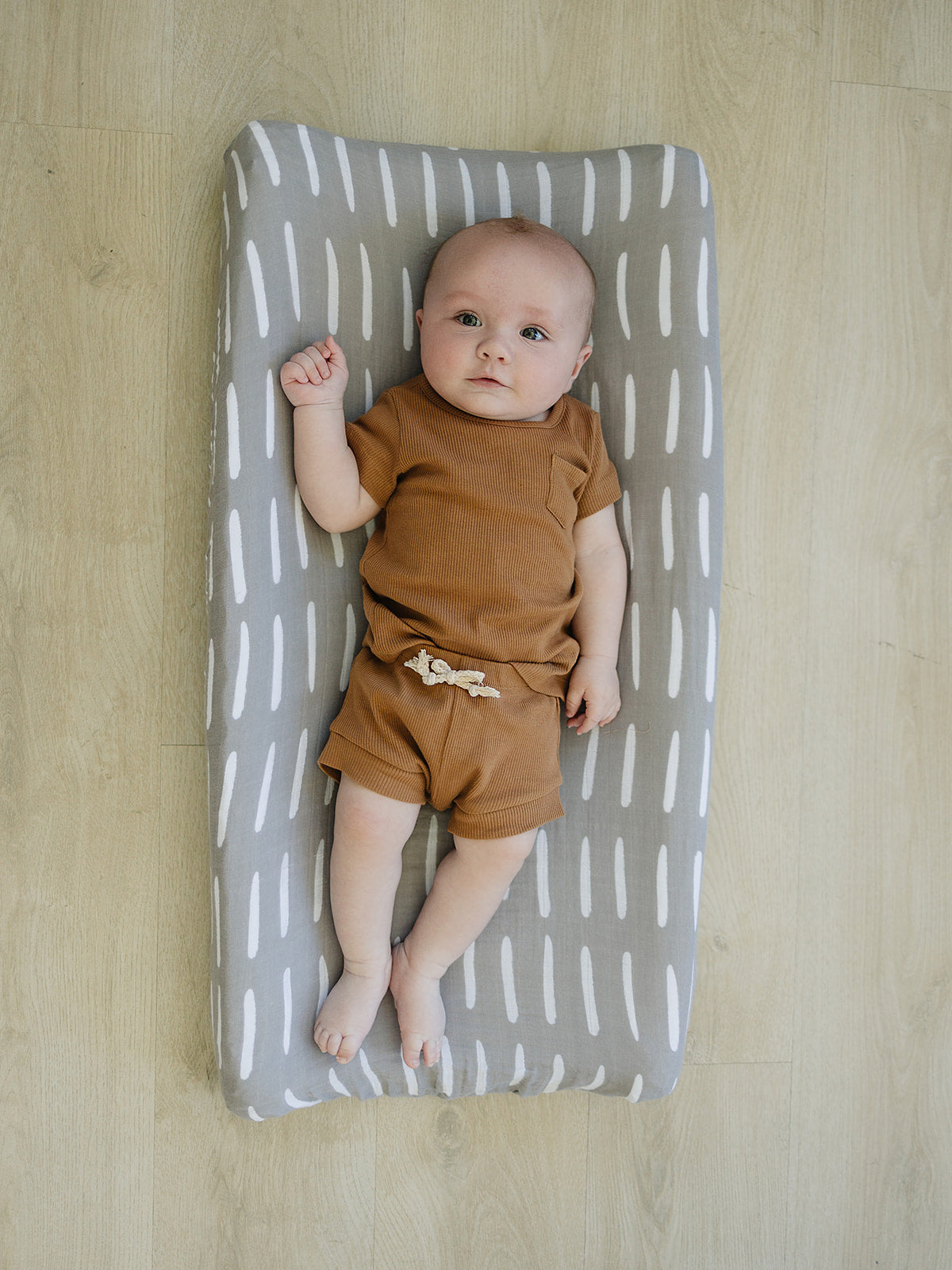 Grey Dash Changing Pad Cover