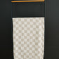 Taupe Checkered Muslin Quilt