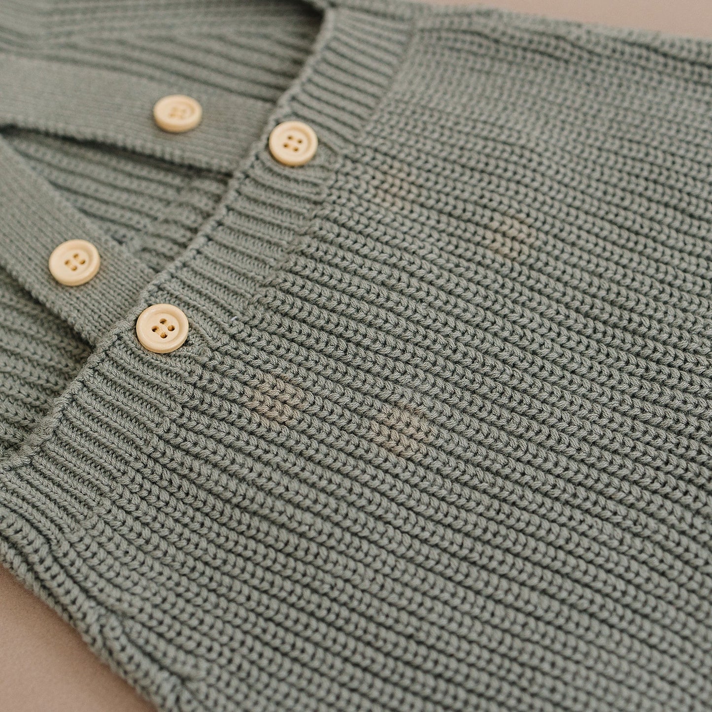Sage Pocket Knit Overalls ** Manufacture Error