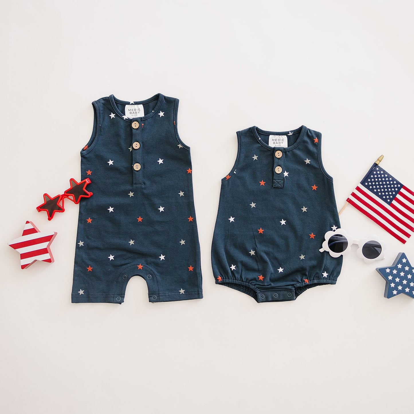 Stars Bubble Romper