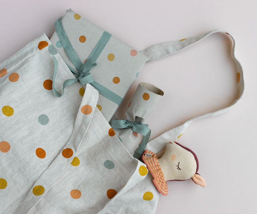 Tote bag, Multi dots - Small