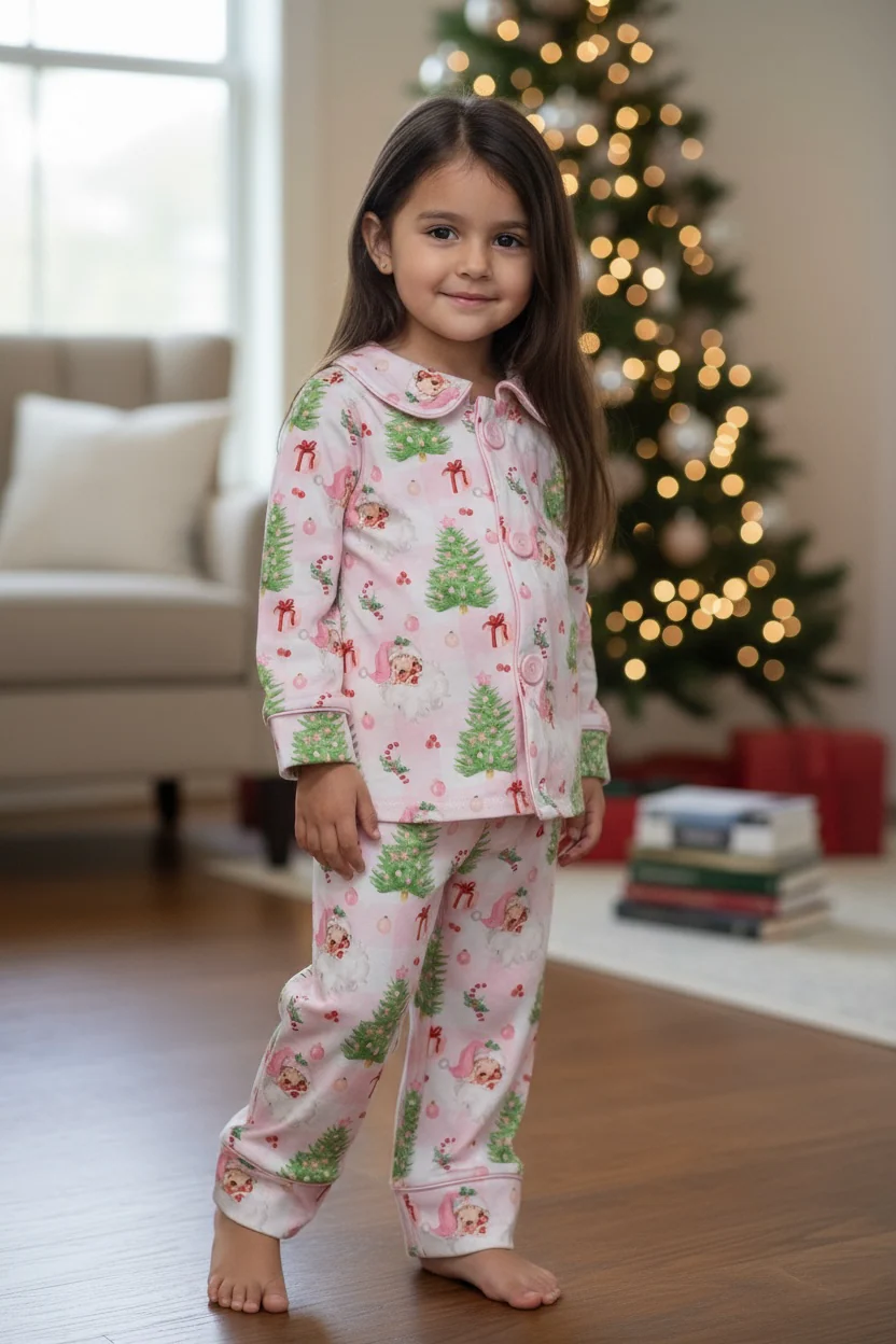 Pink Santa Pjs
