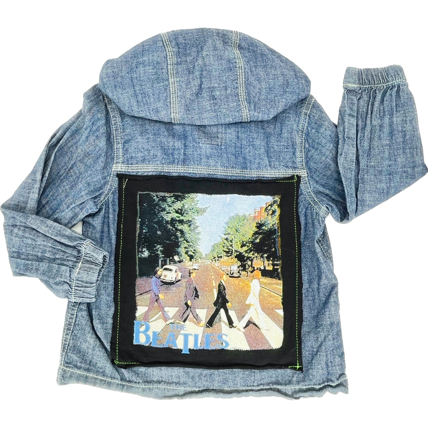 Room 703 Denim Beatles Hoodie