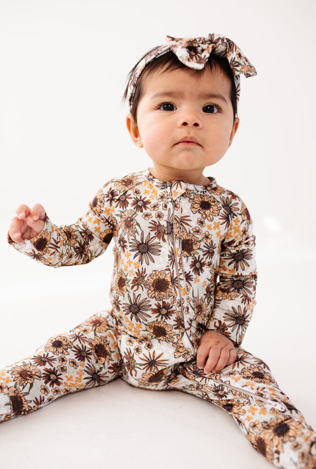 Wildflower Wilderness Fold-Over Zip Sleeper