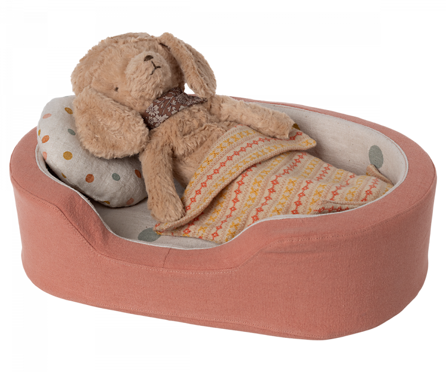 Dog basket - Coral