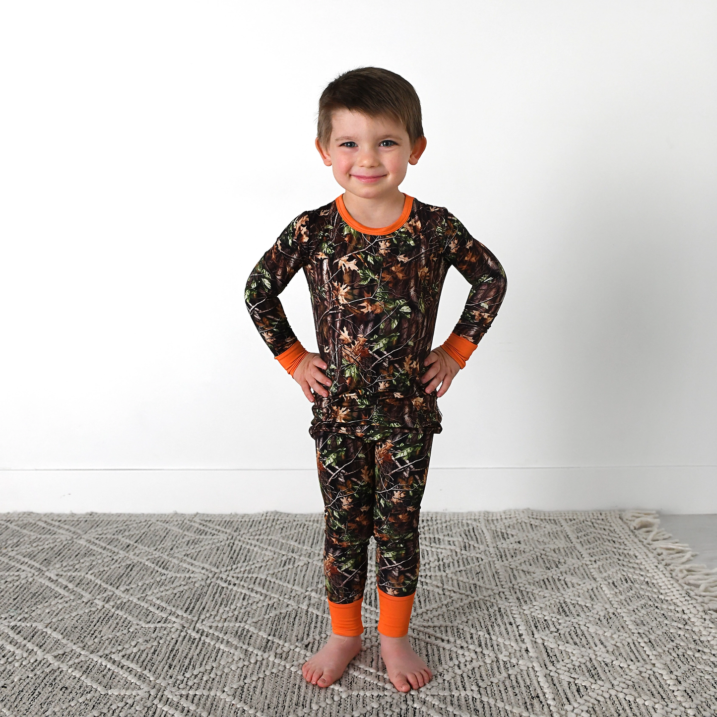 Hunter Camo Two Piece - No Button