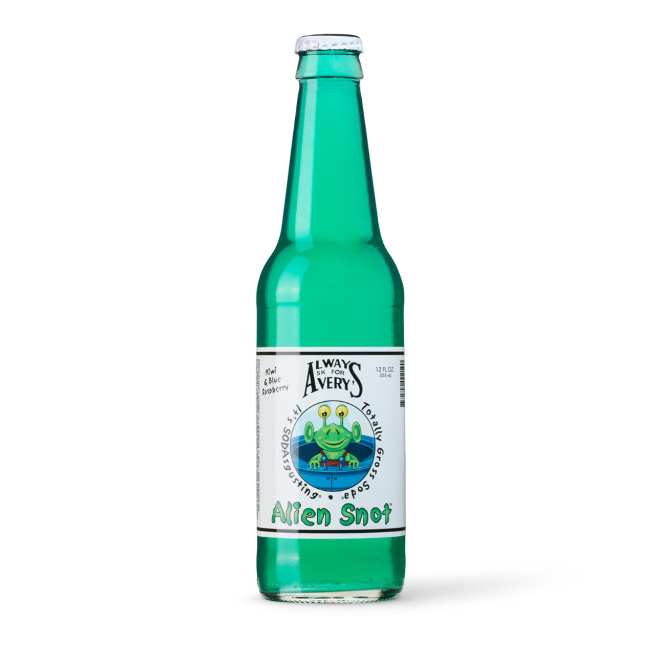 AVERYS - ALIEN SNOT SODA (KIWI BLUE RASPBERRY)