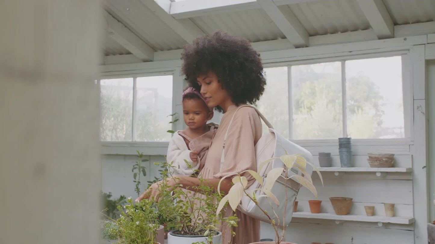 META BACKPACK IN TOASTED MARSHMALLOW