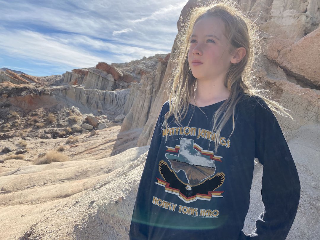 WAYLON JENNINGS VINTAGE RAGLAN TEE