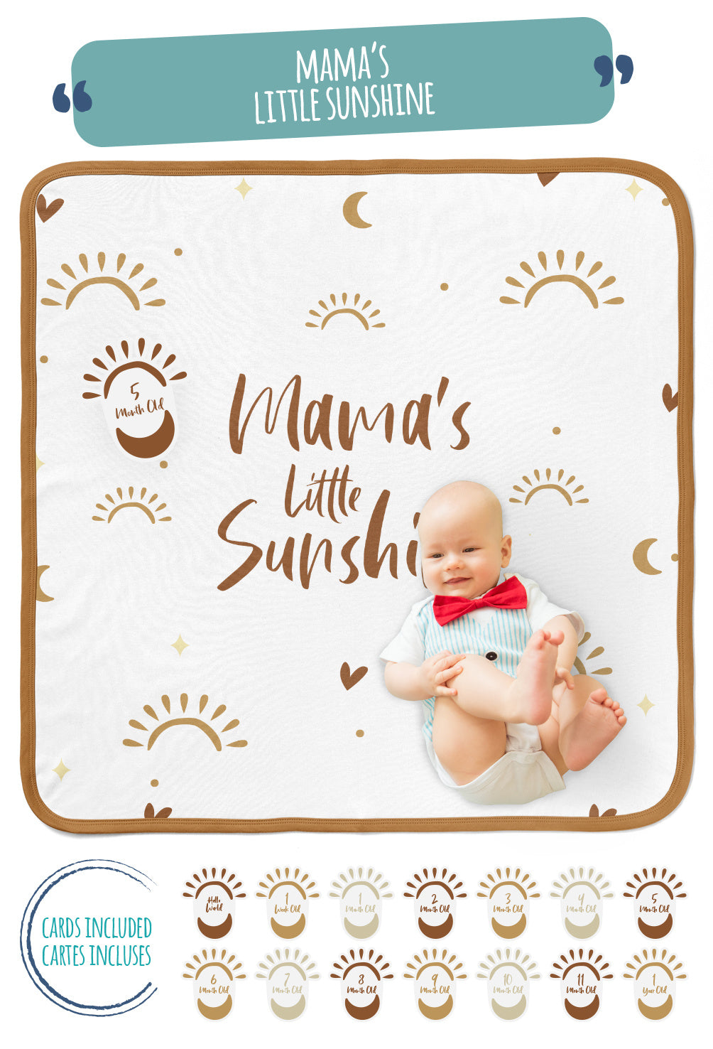 Luxe Milestone Blankets