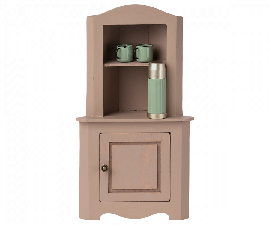 Miniature corner cabinet - Rose