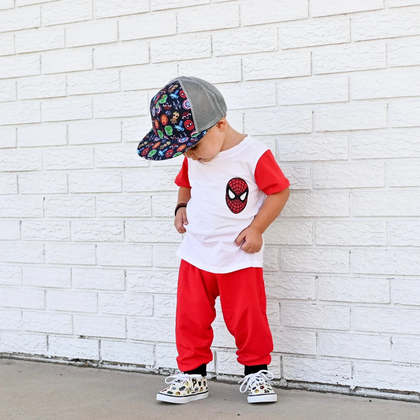 Marvel Heroes Trucker