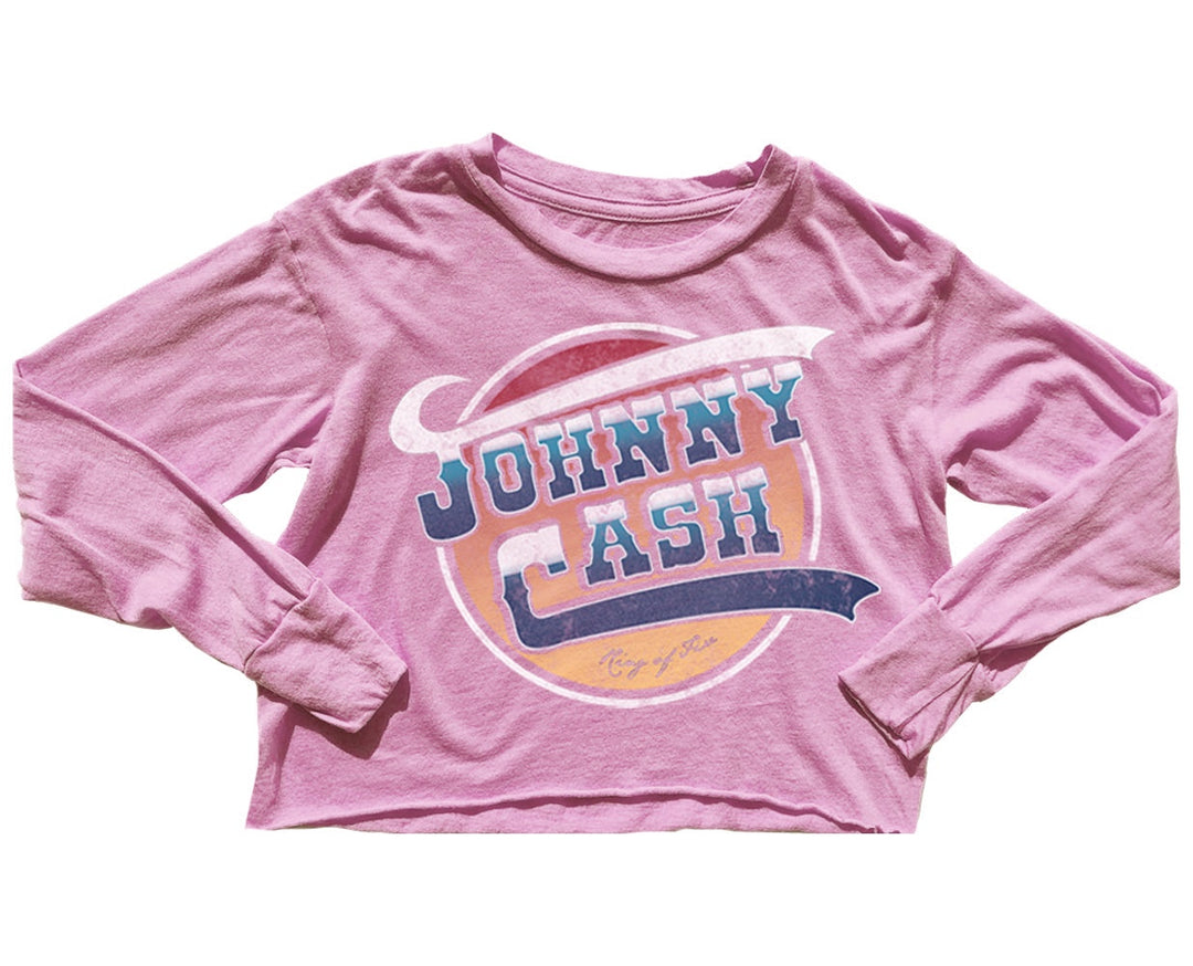 JOHNNY CASH NOT QUITE CROP TEE