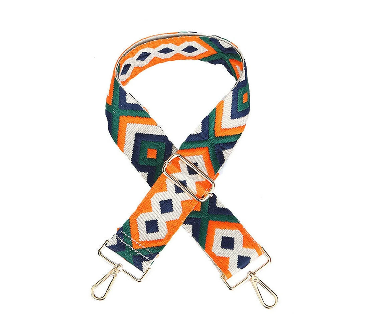 Wide Aztec Guitar Strap