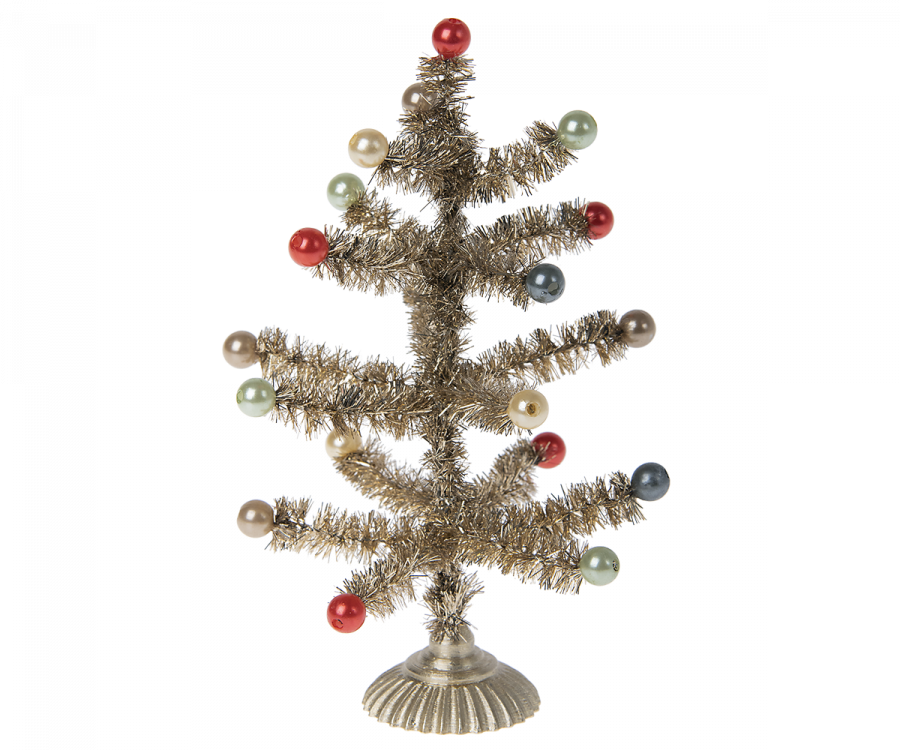 Christmas tree, mouse - Gold