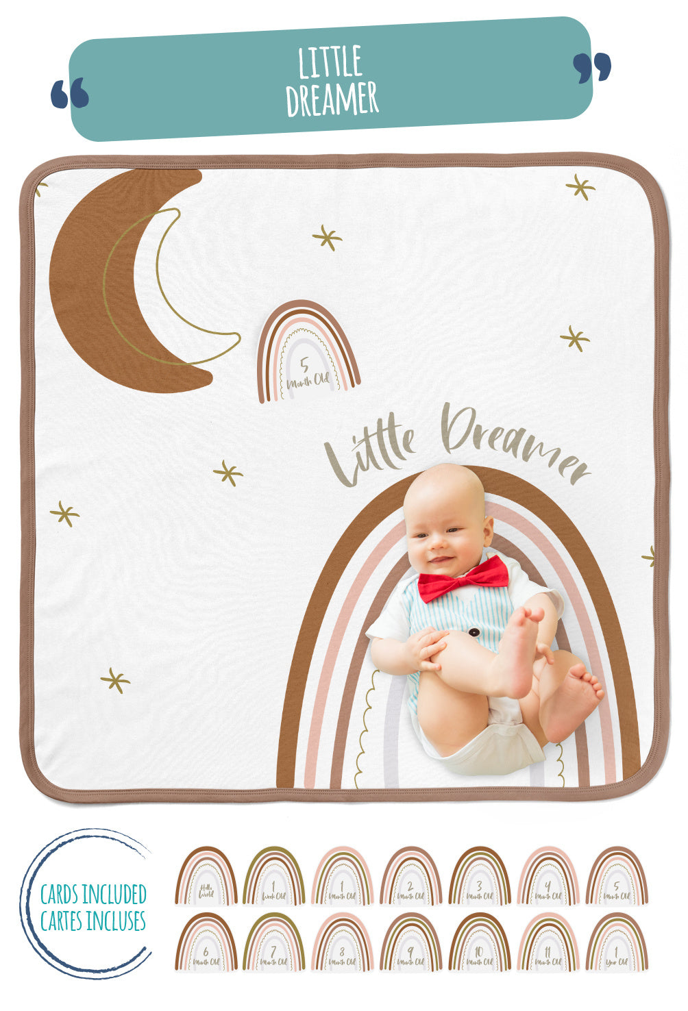 Luxe Milestone Blankets