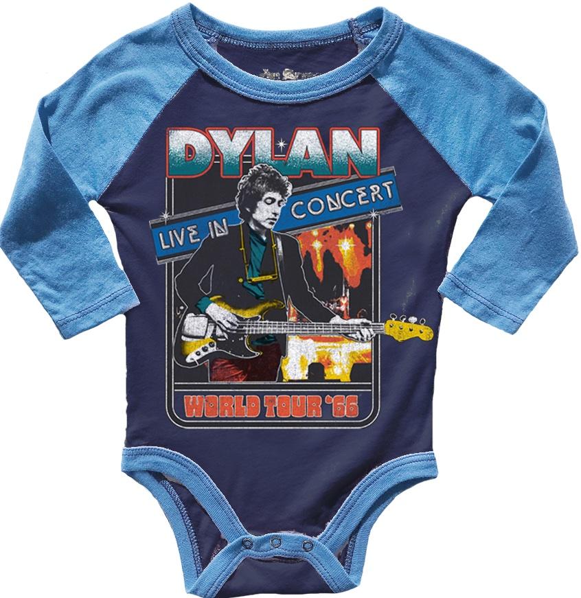 BOB DYLAN RECYCLED RAGLAN ONESIE