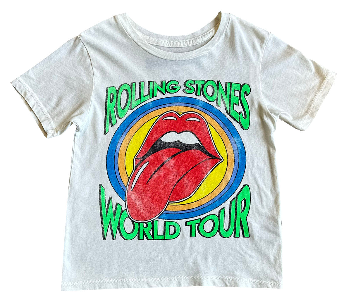 ROLLING STONES ORGANIC SHORT SLEEVE TEE