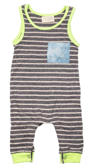 Drew Romper Wild Surf