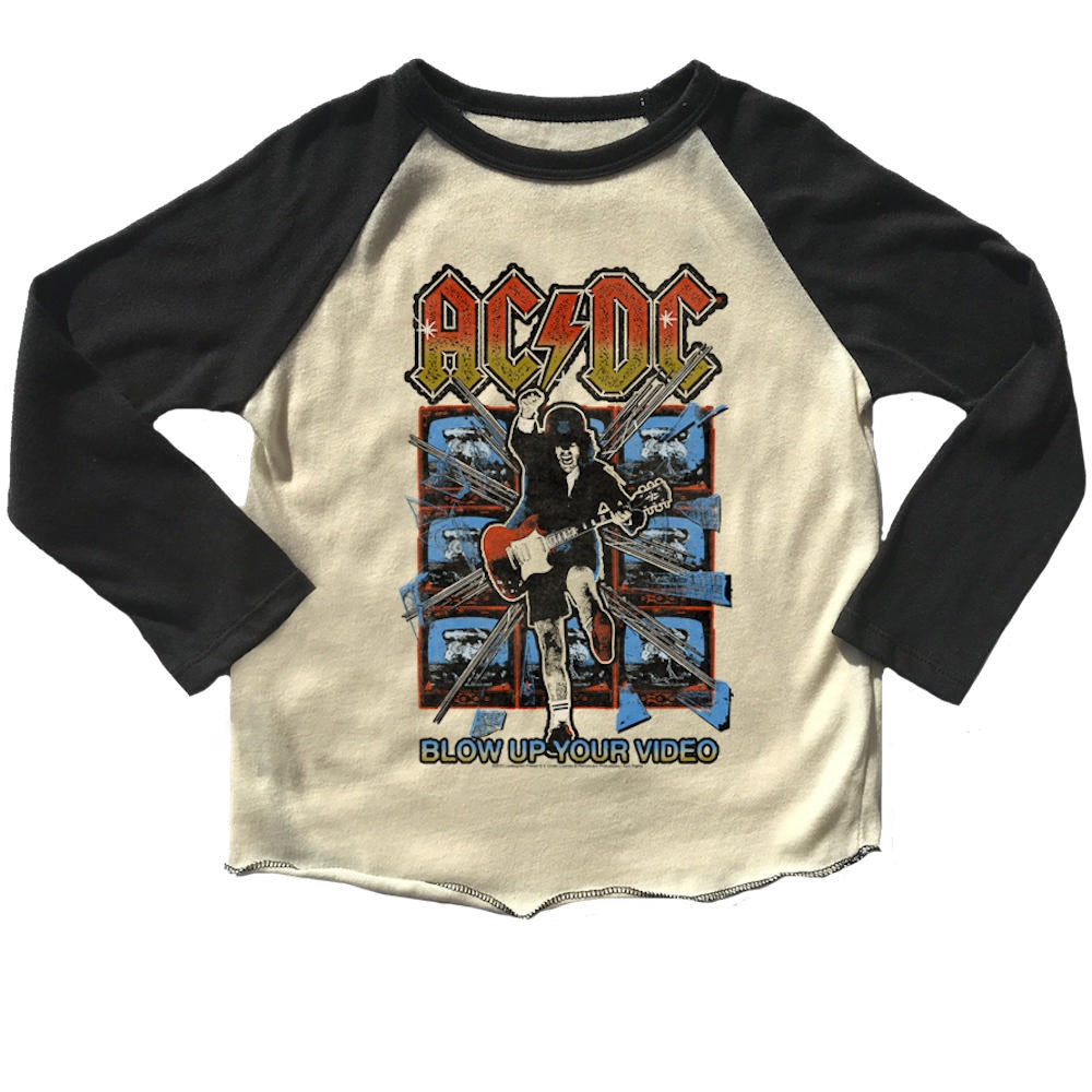 ACDC RECYCLED RAGLAN TEE