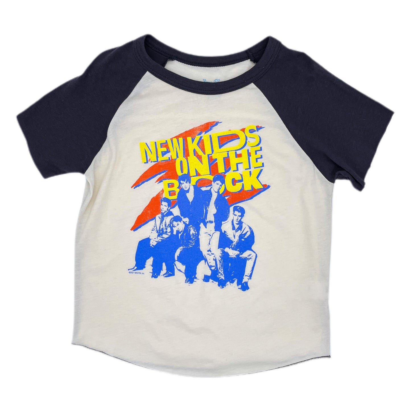 NEW KIDS ON THE BLOCK RAGLAN TEE