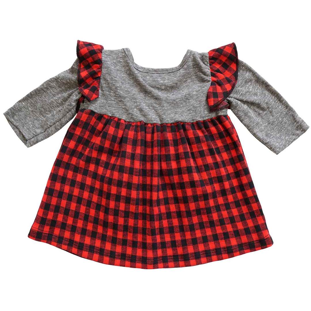 Olive Flutter Dress Noel