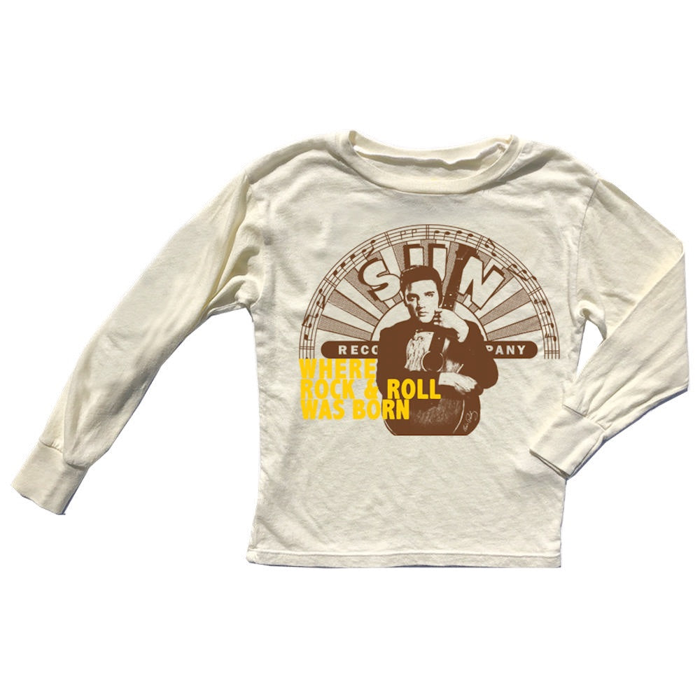 SUN RECORDS ELVIS PRESLEY LONG SLEEVE TEE
