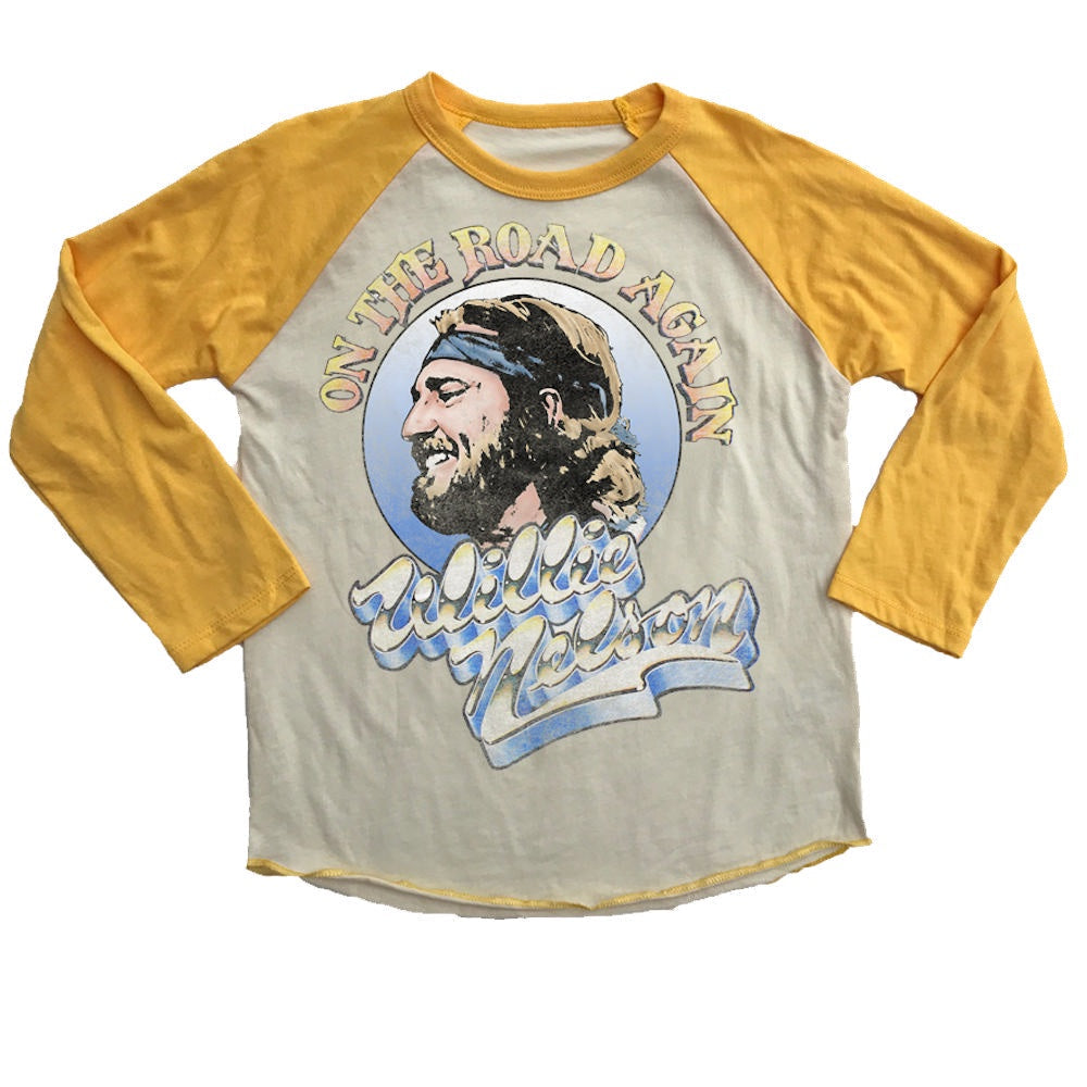 WILLIE NELSON RECYCLED RAGLAN TEE