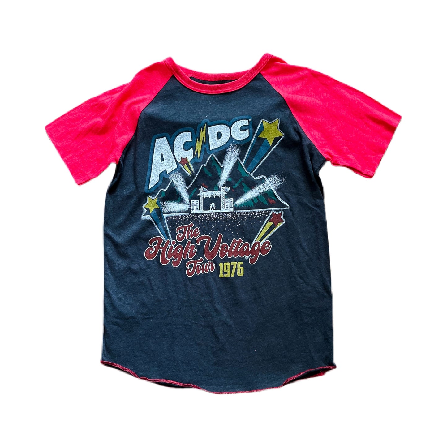 ACDC RECYCLED RAGLAN TEE