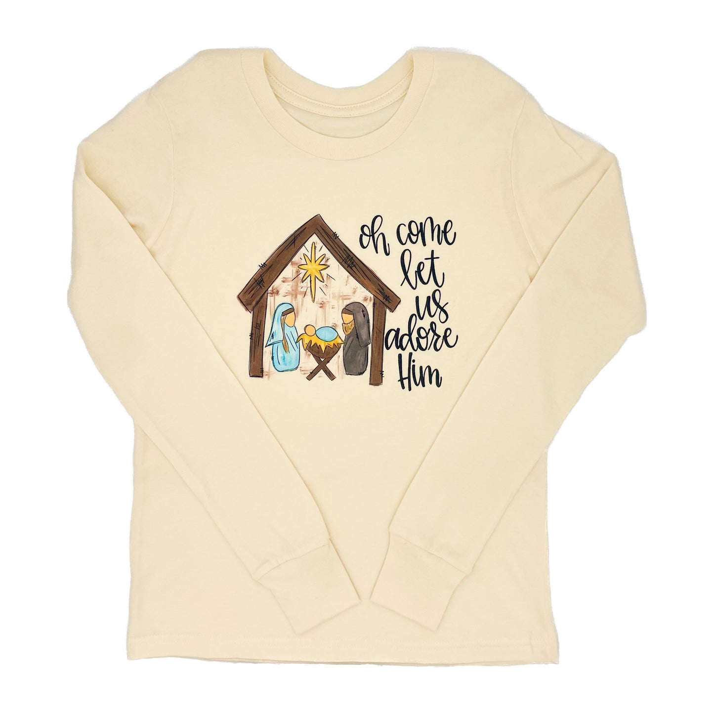 Oh come let us Adore Him Tee