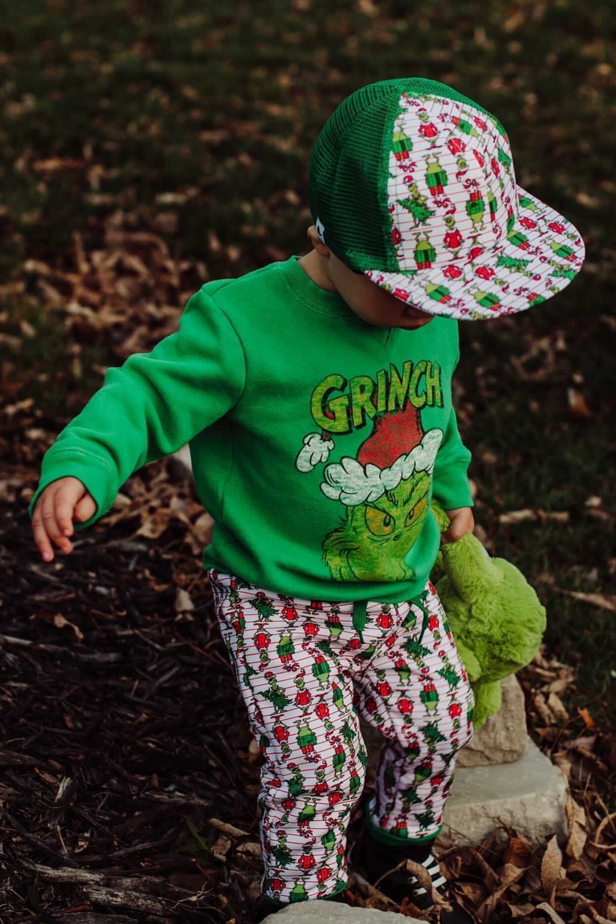 Grinch Holiday Trucker