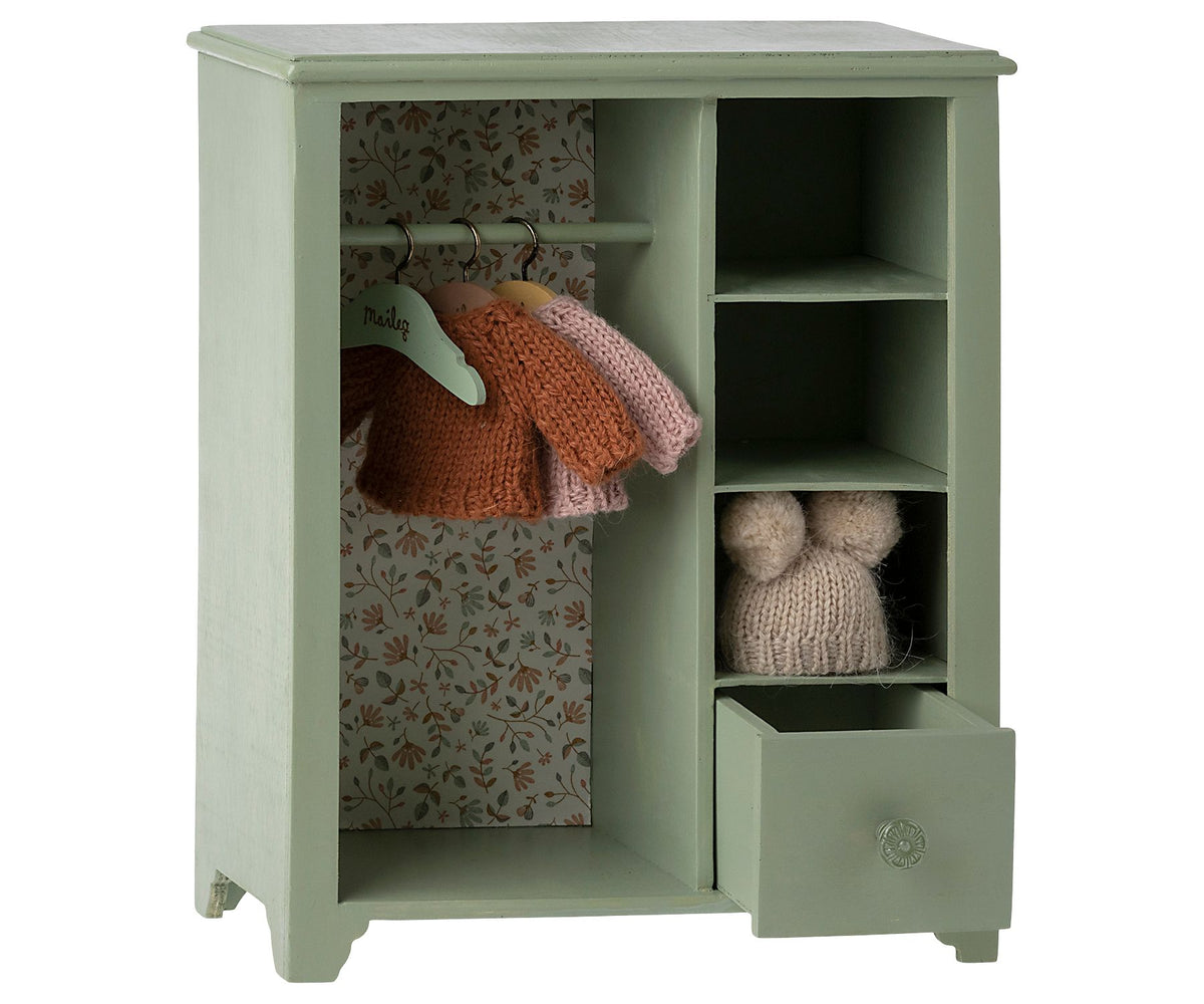 Wardrobe, Large - Mint Green