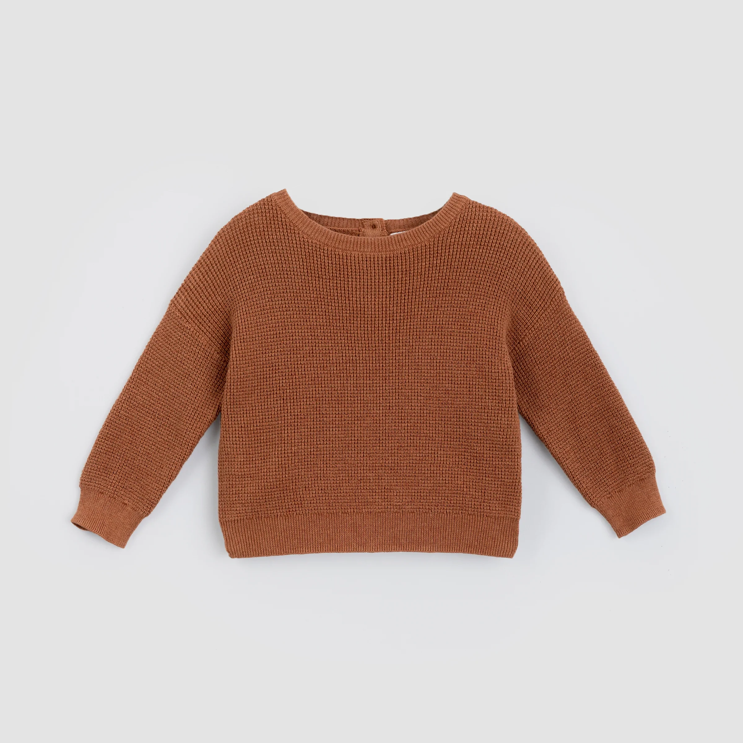 Rawhide Waffle Knit Sweater