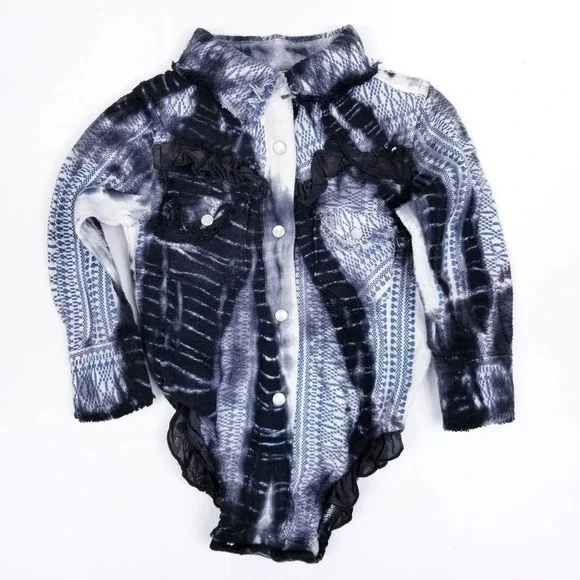 Resistol Girls Baby Western Shirt