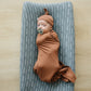 Rust Bamboo Stretch Swaddle
