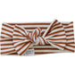Rust Stripe Head Wrap