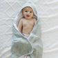 Desert Sage Muslin Hooded Towel