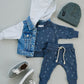 Mebie Baby Hooded Jean Jacket