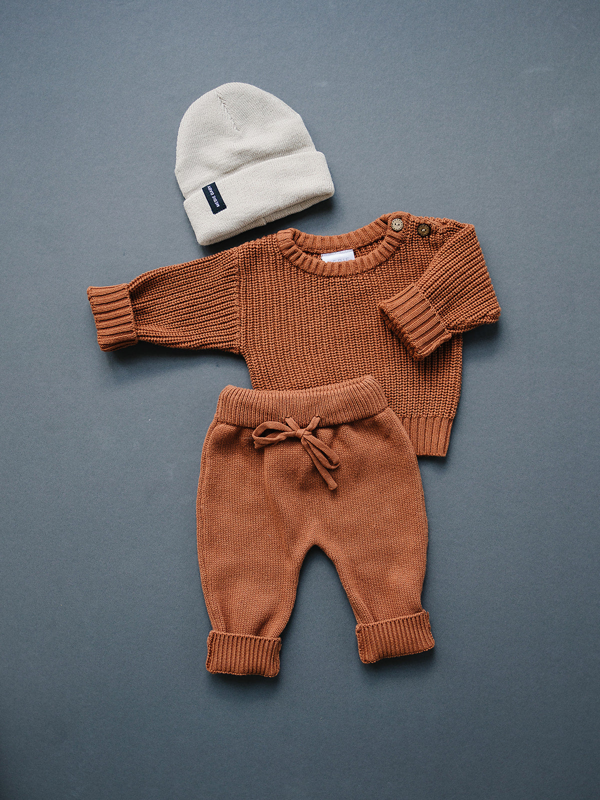 Rust Knit Sweater