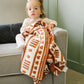 Rust Alpine Plush Blanket