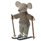 Winter Mouse with Ski Set, Big Brother