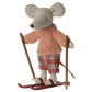 Winter Mouse with Ski Set, Big Sister