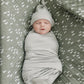 Sage Bamboo Newborn Knot Hat
