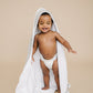 Desert Sage Muslin Hooded Towel
