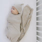 Oatmeal Bamboo Newborn Knot Hat