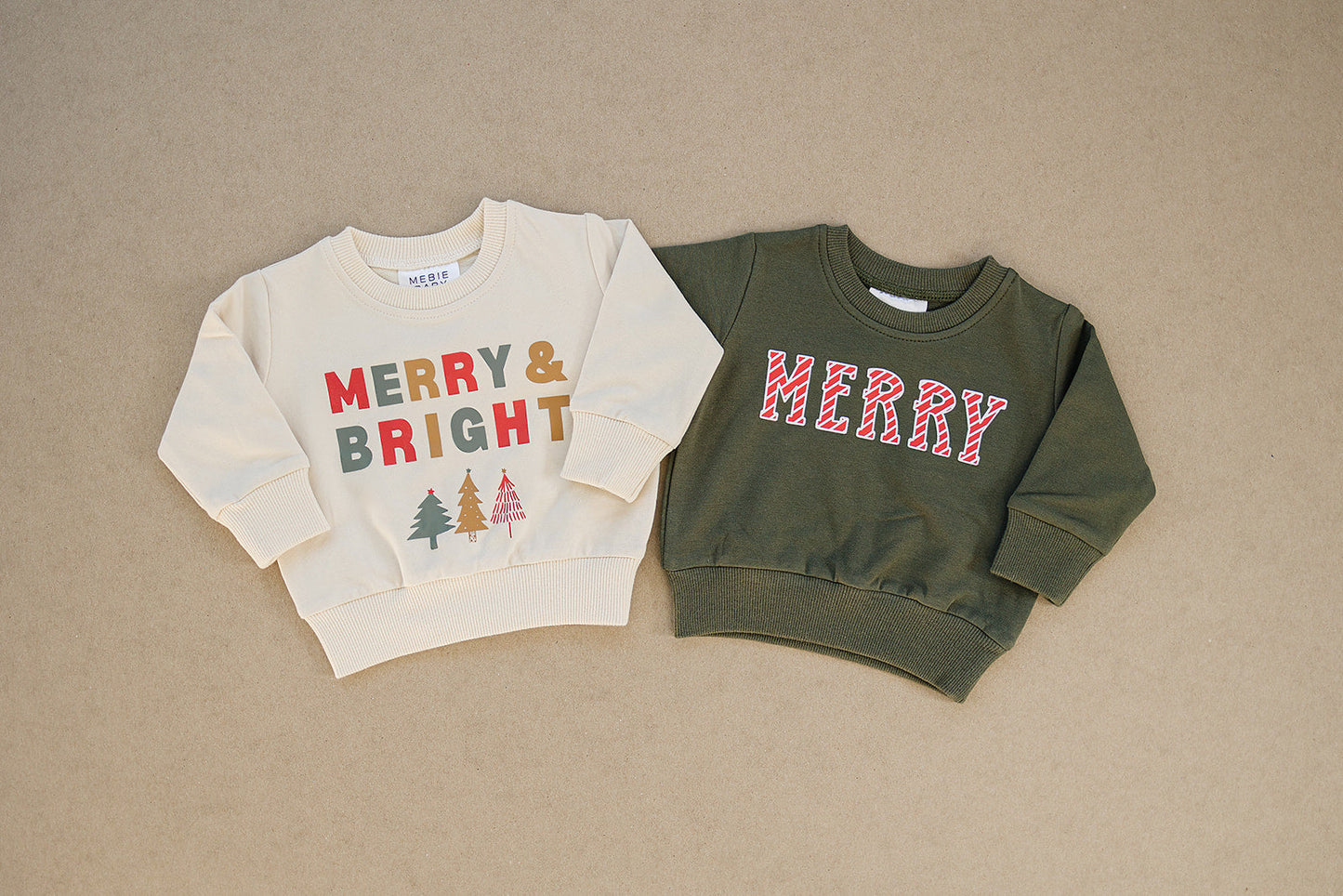 Olive Merry French Terry Crew Neck