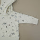 Ski Print French Terry Hoodie Set